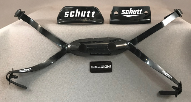 Schutt XP Black out Kit upgrade for mini helmets 